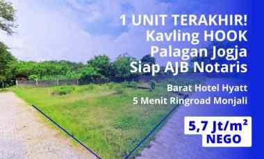 Jongke Barat Hotal Hyatt Palagan, 152 m2 SHM dekat Ringroad Monjali
