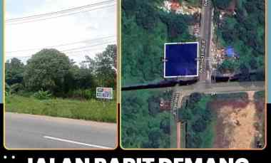 dijual tanah jl parit demang