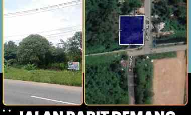 dijual tanah jl parit demang