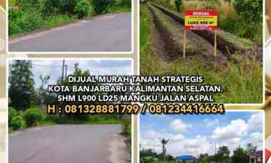 dijual tanah jl pelita iii kel liang