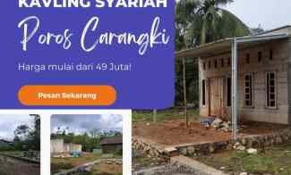 Dijual CASH Murah Tanah Kavling Strategis Aman Banjir Bonus SHM