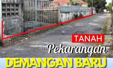 Tanah Bagus Jogja Demangan Baru Lt 579 m2 Ld 27 M SHGB Asal SHM