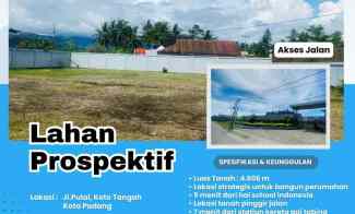 dijual tanah jl pulai koto tangah kota