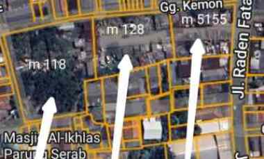 dijual tanah jl raden fatah ciledug