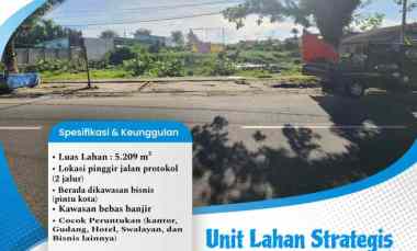 dijual tanah jl raya adinegoro kota