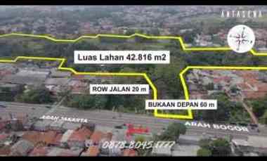 Lahan T E R M U R A H Bawah Appraisal jl Raya Bogor km 51 Sukaraja