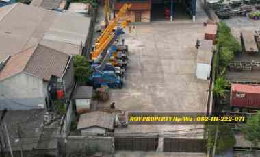 Cocok Pool Mobil Dijual Tanah di Cakung Cilincing 2.200 m2 Cor Beton