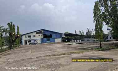 Dijual Cepat Tanah di Cakung Cilincing 6.1 Ha Gudang dan Gedung Kantor