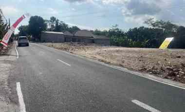 Dijual Tanah Luas Strategis di Raya Kasongan Bantul Jogjakarta