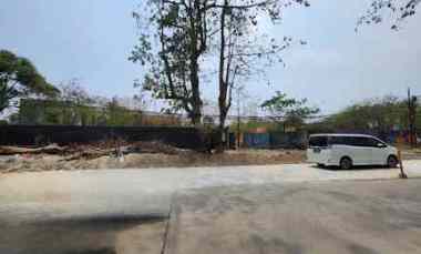 Jual Kavling Komersil di Jalan Raya Legok, SHM, Bisa Container