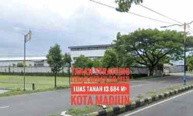 dijual tanah jl ringroad barat kota madiun