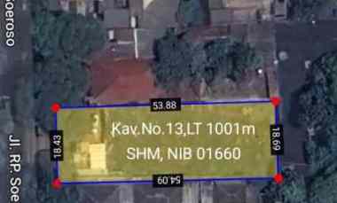Tanah Dijual di Jl. RP Soeroso