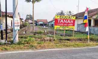 dijual tanah jl sengon kel tritih kulon