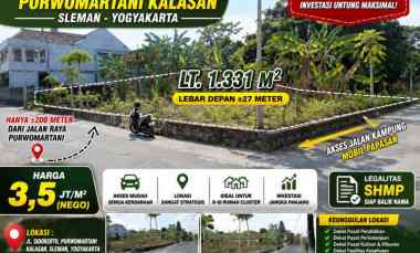Tanah Dijual di Jl Sidokerto Purwomartani