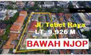 dijual tanah jl tebet raya