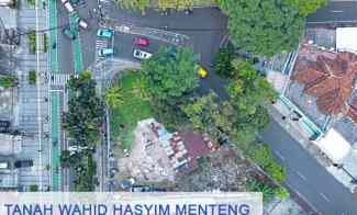 dijual tanah jl wahid hasyim menteng