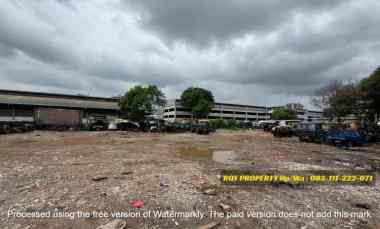 Dijual Tanah di Yos Sudarso Tanjung Priok 9.155 m2 Cocok Buat Gudang