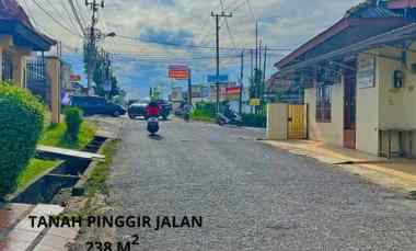 Tanah Pinggir Jalan Lokasi Sukatani AREA Mangkunegara Lahan Luas 238/M