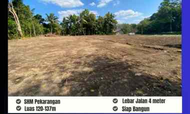 dijual tanah kadisono margorejo tempel