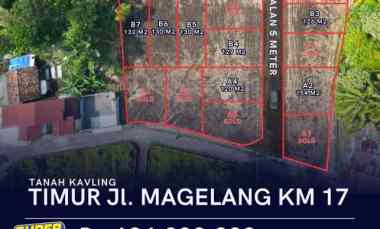 Tanah Kavling dekat Rsud Sleman Promo Harga Mulai 180 jutaan