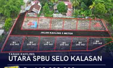 Tanah Shm Utara Exit Tol Fungsional Tamanmartani, hanya 200 meter dari