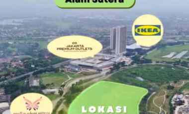 Dijual Kavling Komersial di Jalan Jalur Sutera Boulevard, Tangerang