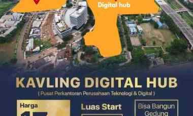 dijual tanah kavling komersial digital