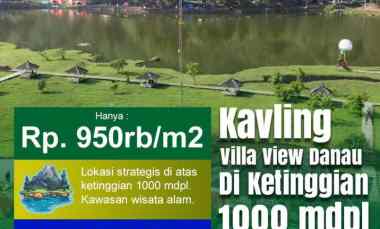 dijual tanah kavling siap bangun villa dekat puncak 2