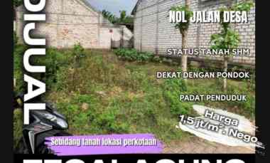 Tanah Dijual di jl Mbah Guru I