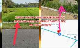 Dijual Tanah 400m Shm di Kembang Gede, Pajangan, Bantul, Diy