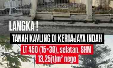 Tanah Kavling Kertajaya Indah Surabaya Timur Shm Dharmahusada Murah