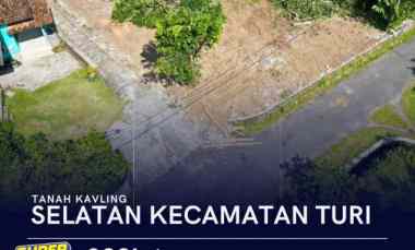 Tanah Kavling Legalitas Aman Selatan Kecamatan Turi Mulai 200 jutaan