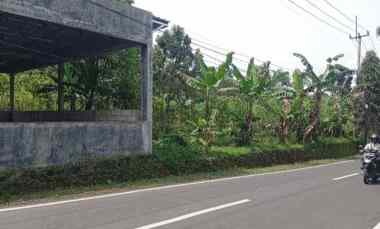 Dijual Tanah Komersil Pinggir jl Raya Nasional