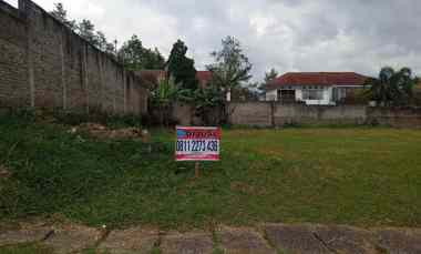 Tanah Kotak Komplek Graha Puspa Sersan Bajuri Row Jalan Besar