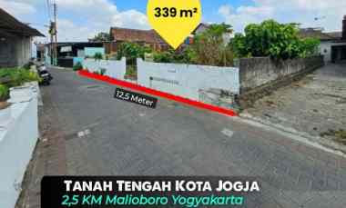 Tanah di Tegalrejo dalam Ringroad Tengah Kota Jogja 2,5 km Maliobor