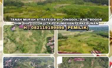 dijual tanah kp garung jonggol bogor