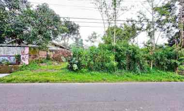 dijual tanah luas di pinggir jalan utama