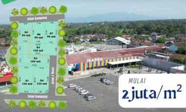 Tanah Kavling Mulai 180 juta dekat Ibarbo Park Jamal km 14 Shmp Tempo