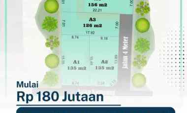 Pre-launching Tanah Kavling Mulai 180 Jutaan di Belakang Ibarbo Par