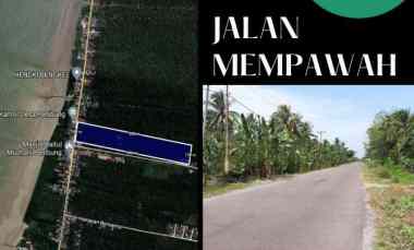 dijual tanah mempawah