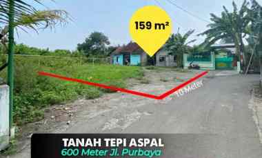 Tanah Hook Mangku Aspal di Sumberadi, Mlati dekat Pemda Sleman 600 Me