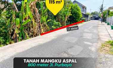 Tanah Tepi Aspal di Sumberadi, Mlati, Sleman dekat Pemda Sleman 800