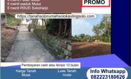 dijual tanah mulur sukoharjo