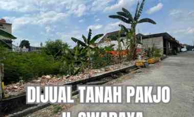 Dijual Tanah Murah Area Pakjo jl Swadaya Pslembang