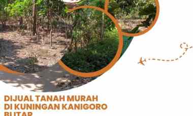 Tanah Dijual di Kuningan Kanigoro Blitar