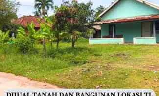 dijual tanah murah dan bangunan lokasi tl betutu