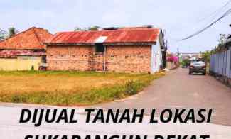 dijual tanah murah shm lokasi dekat stan sukabngun