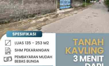 Pre Launching Tanah Strategis 3 menit dari Kampus Uii Jakal