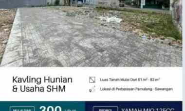 Tanah Dijual di Pamulang