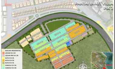 dijual tanah pantai bukit villa pik2